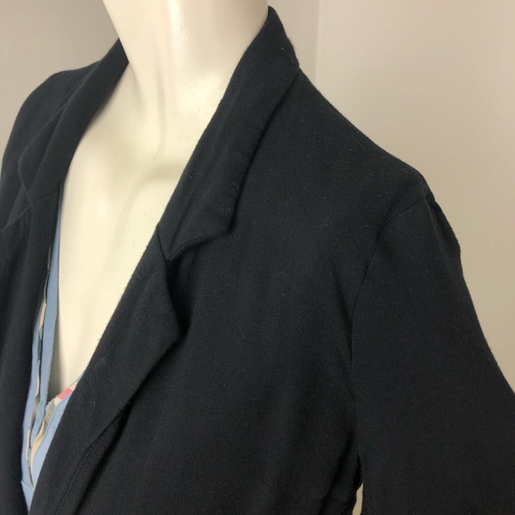 Aritzia Talula Black Kent Open Front Blazer Size 2 - Picture 6 of 14